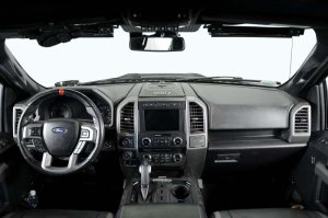 Ford F-150 Raptor Dash Mount - Addictive Desert Designs - Digital Device - Hammer Black Powder Coat - `15-`20